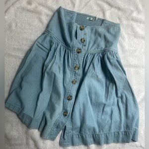 Kimchi Blue denim midi skirt 🫶🏻🦋